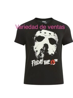 Friday the 13th Black Graphic Tee
